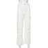 Cargo Large Pocket Hollow Cut Straight Pants